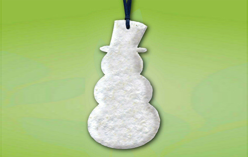 Snowman Seeded Ornament